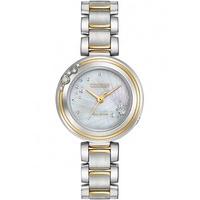 Citizen Ladies Eco-Drive L-Carina Diamond Bracelet Watch EM0464-59D