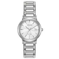 Citizen Ladies Eco-Drive Silver Bracelet Watch EW2370-57A