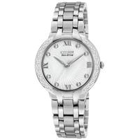 Citizen Ladies White Dial Watch EM0120-58A