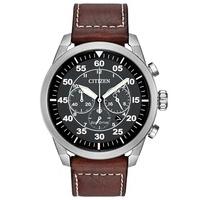 Citizen Mens Avion Brown Watch CA4210-24E