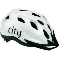 City bike helmet Unitec Fahrradhelm City w LXL White Clothes size=XL Head circumference=58-62 cm