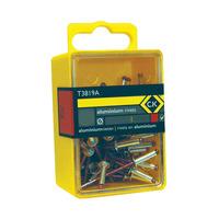 CK Tools T3819A 408 Pop Rivets Aluminium 3.15x6mm Box Of 50