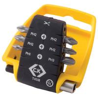 ck tools t4518 screwdriver bit clip ph set of 7