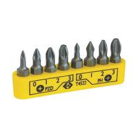 ck tools t4522 bit clip phpzd set of 8