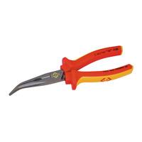 ck tools 431015 redline vde 45 bent nose pliers 200mm