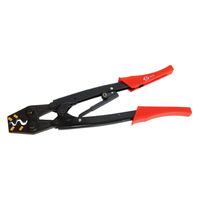 ck tools t3676 ratchet crimping pliers for bell mouth ferrules 6 25mm