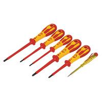 CK Tools T49182 DextroVDE Screwdriver Slotted Parallel & PH Set Of 6