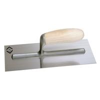 CK Tools T5072 Finishing Trowel Stainless Steel Wood Handle 280x120mm