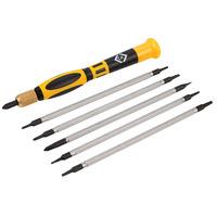 CK Tools T4896 Precision Screwdriver Slotted/PH/TX Set Of 7