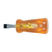 ck tools t4814 25 hd classic stubby screwdriver slotted 65x25mm