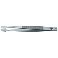 CK Tools T2364 Flat Tip Tweezer 2364 - 105mm