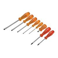 CK Tools T4999B HD Classic Screwdriver Slotted & PZD Set Of 8