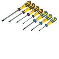 CK Tools T49163 Dextro Screwdriver Slotted & PZD Set Of 7