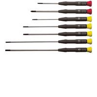 CK Tools T4883X Precision Screwdriver Slotted/PH Set Of 7