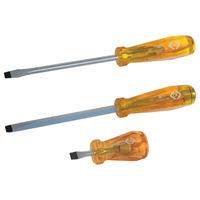 ck tools t4810 06 hd classic flared tip screwdriver slotted 8x150mm