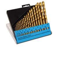 CK Tools T3291 Titanium Nitride Coated Drills Size 1-10mm Set Of 19