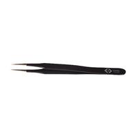 ck tools t2348d precision tweezer esd 120mm 2sa