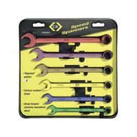 CK Tools T4345/6ST Speed Spanners Set Of 6
