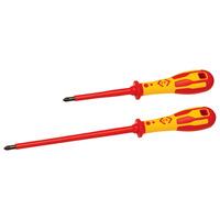 ck tools t49143 2 dextrovde screwdriver pzd2x100mm