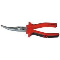 C.K T3907 8 RedLine Snipe Nose 450 Bent Pliers 200mm