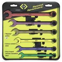 C.K. T4345/6ST C.K Speed Spanners Set Of 6 Spanner size 10 - 17 mm