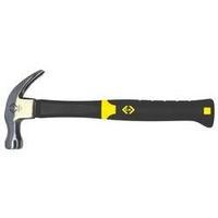 C.K. 357003 Claw Hammer - Vibration Proof With Fiberlass Handle 454g