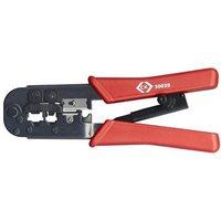 ck tools ratchet crimping pliers for modular plugs rj11 rj12 rj45