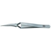 C.K T2349 120mm Precision Reverse Action Tweezers