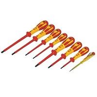 C.K 49192 Dextro VDE 8 Piece Screwdriver Set Slotted/Phillips