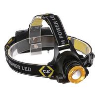 CK Tools T9620R LED Head Torch 200 Lumens - Rechargeable
