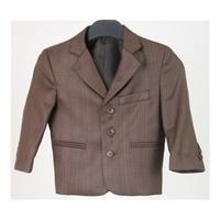 CKL, age 7- 8 years brown single breasted suit