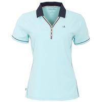 Ck 2016 Piped Polo - Turquoise