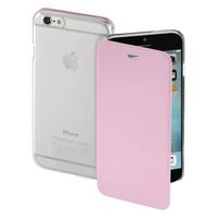 clear booklet case for apple iphone 6 rose