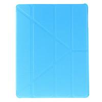 classic solid color origami case for ipad 234