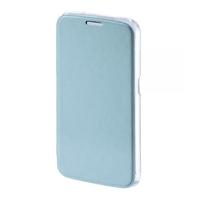 clear booklet case for samsung galaxy s7 light blue