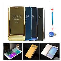 clear view window smart cover fundas for galaxy a72016a52016a9a8a7a5no ...