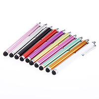 clip on green stylus touch screen pen for ipad and others random color