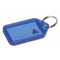 Clicktag Plastic Blue Pk100 Kevron Id5b