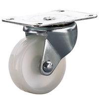 clarke ml384sw 75mm swivel castor white nylon