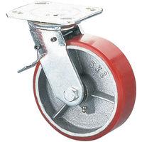 Clarke ML536-1 125mm Heavy Duty Swivel & Brake Castor - PU