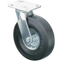 clarke ml819s 200mm heavy duty swivel castor rubber