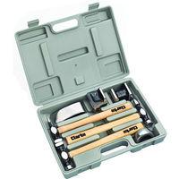 Clarke Clarke CPB7CH 7pc Panel Beating Set With Hickory Shafts