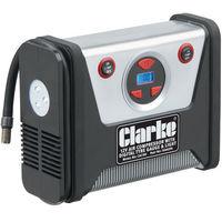 clarke clarke cac100 12v tyre inflatorair compressor