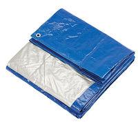 clarke clarke 8ft x 10ft approx blue silver polyethylene tarpaulin