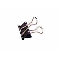 CLIPPER FOLDBACK CLIP 50MM BLACK PK 10