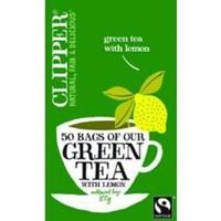 Clipper Green Tea Lemon 50bag