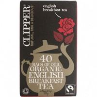 Clipper F/T Organic English Breakfast 40bag