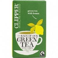 Clipper Green Tea With Lemon 25bag