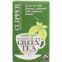 Clipper Green Tea With Ginseng 20bag