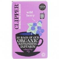 clipper organic wild berry 20bag